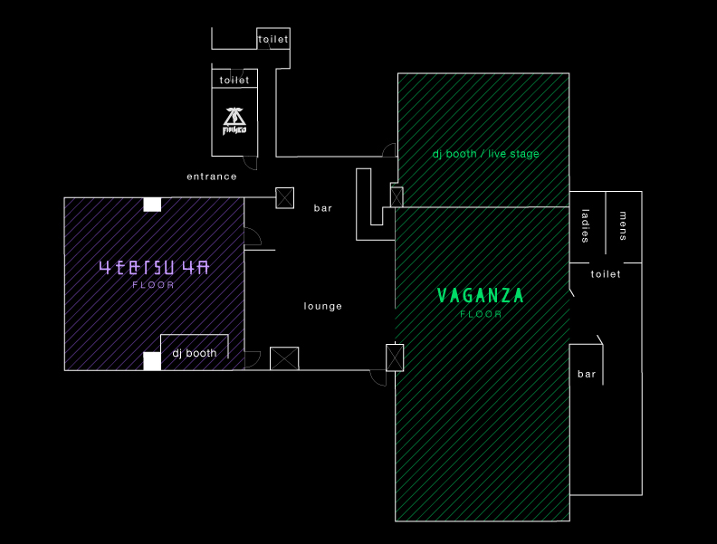 vaganza floor map
